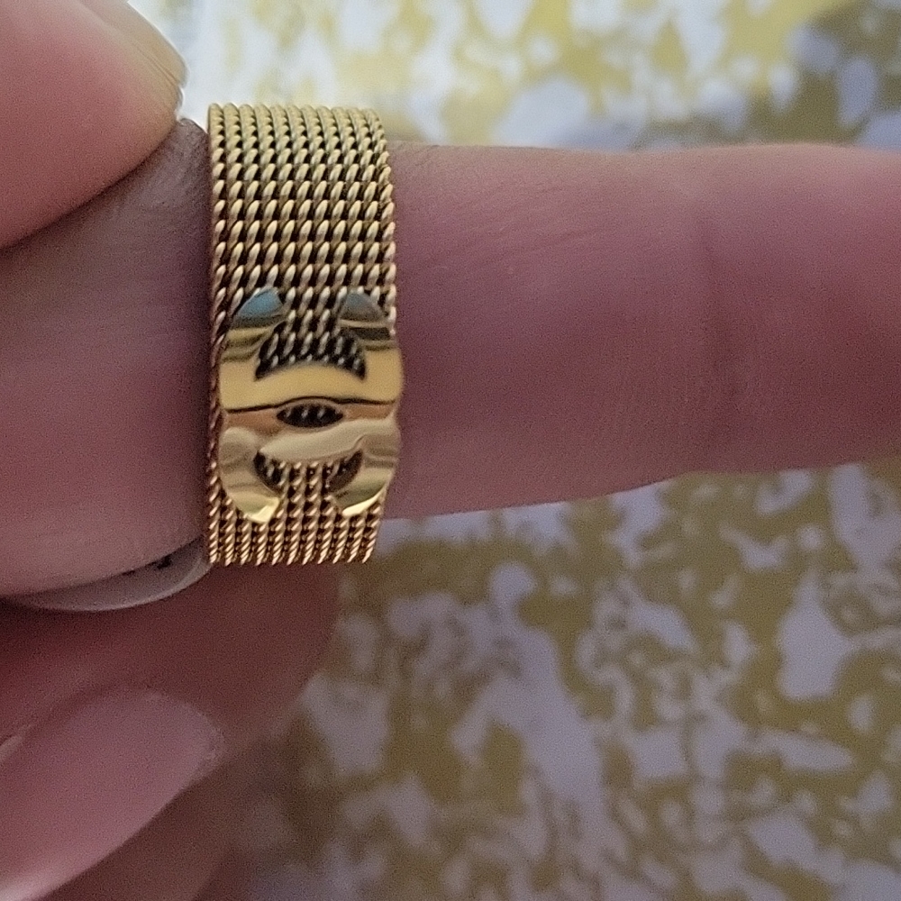 Gold Plated Ring - image 3